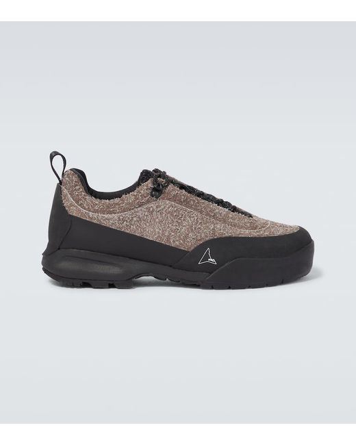 Roa Brown Cingino Suede Hiking Boots for men