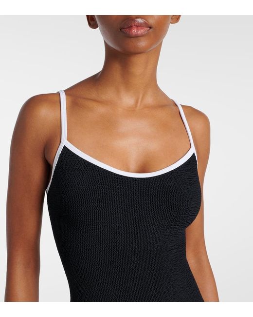 Hunza G Black Badeanzug Pamela