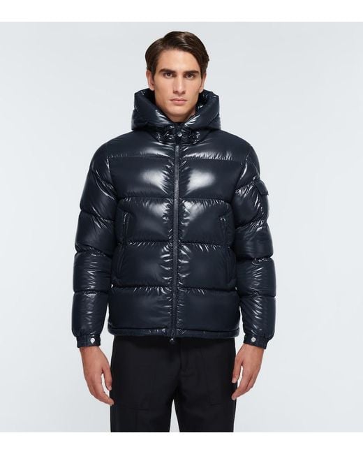 Moncler Blue Ecrins Down-Filled Jacket for men