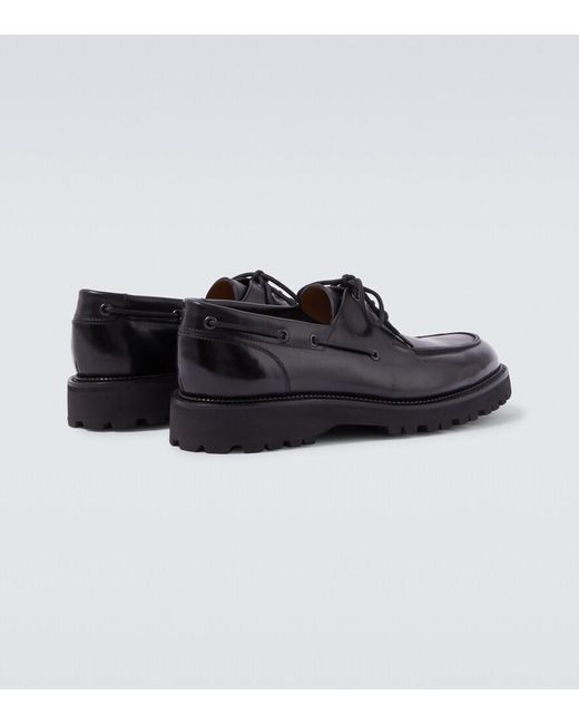 Stringate Tide di John Lobb in Black da Uomo