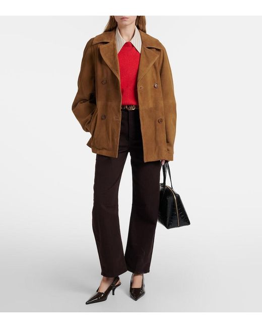 Citizens of Humanity Black Miro Cropped Barrel-Leg Jeans