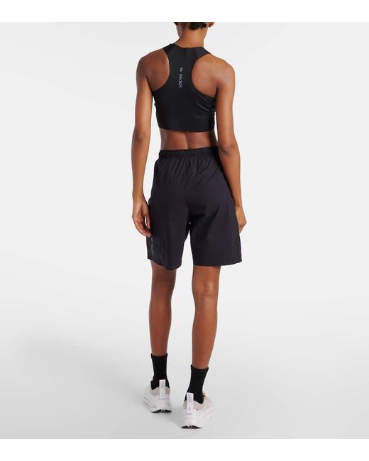 Loewe Blue X On Technical Shorts