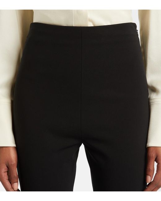 Jil Sander Black High-Rise Skinny Pants