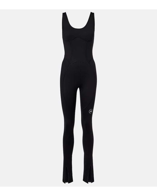 Adidas By Stella McCartney Blue Asmc Tpr Onesie Jumpsuit