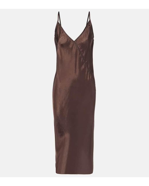 Rick Owens Purple Slipdress Hollywood