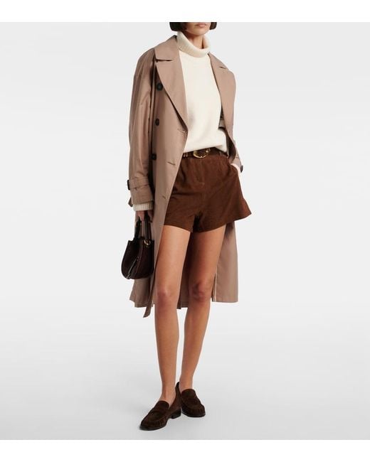 AMI White Ami De Cour Virgin Wool Turtleneck Sweater