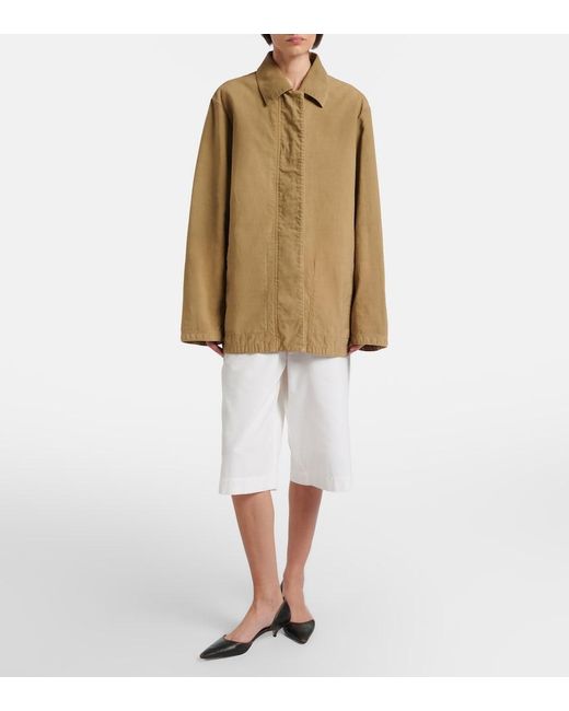 The Row Natural Baeza Cotton Jacket
