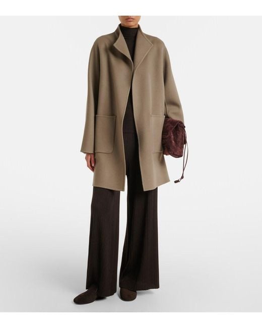 Agnona Black Turtleneck Cashmere, Wool, And Silk Sweater