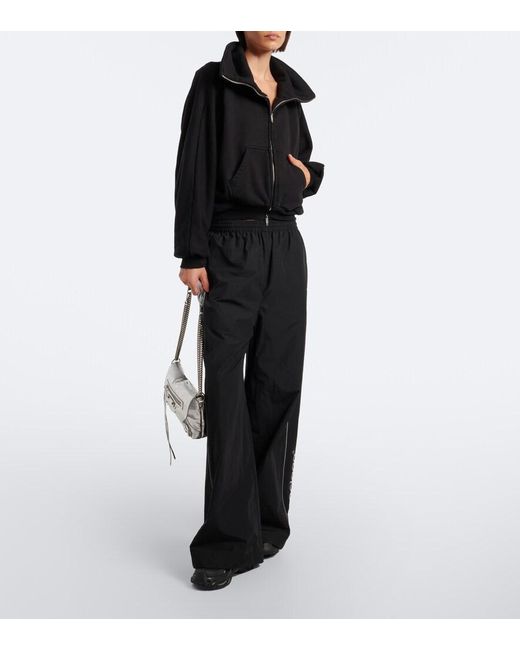 Balenciaga Black Hydra Wedge Sneakers