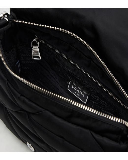 Borsa A Spalla di Prada in Black