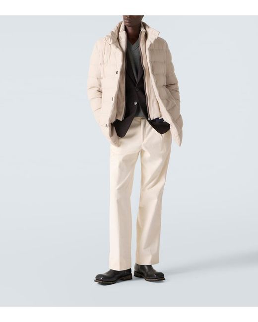 Herno Natural Down Coat for men