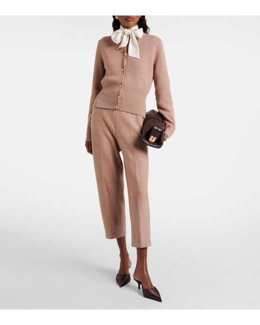 Loro Piana Natural Rose Island Cashmere And Linen Sweater