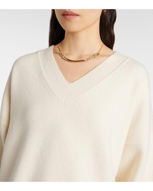 Rohe White Wool-Blend Sweater