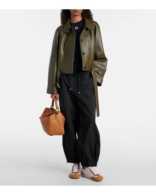 Borsa Puzzle Large di Loewe in Brown