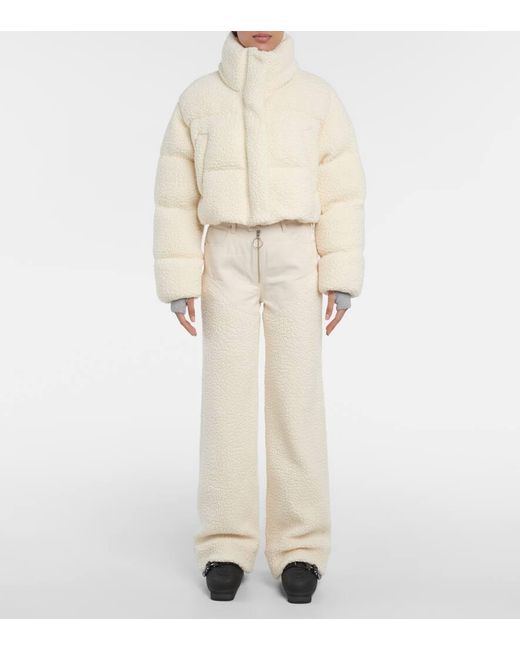 CORDOVA Natural Wattierte Jacke Kozzy Aus Teddyfleece