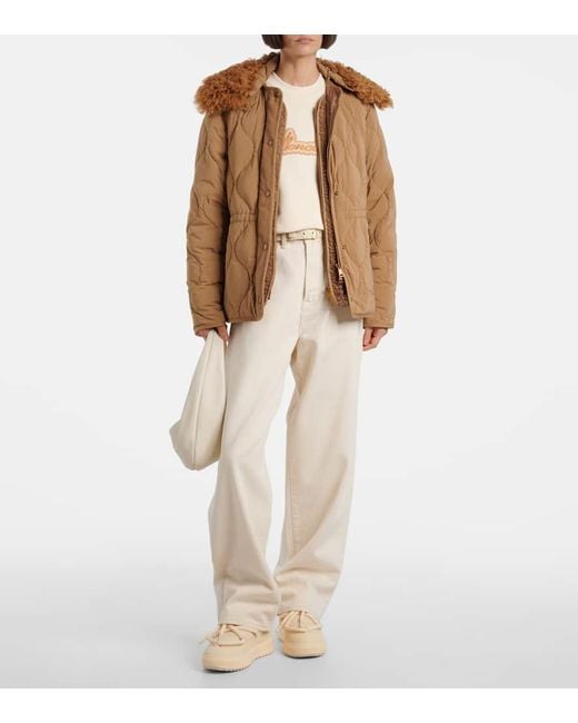 Moncler Natural Schneestiefel Monpulse Mid