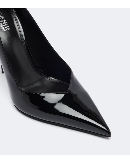 Paris Texas Black Lidia Patent Leather Pumps