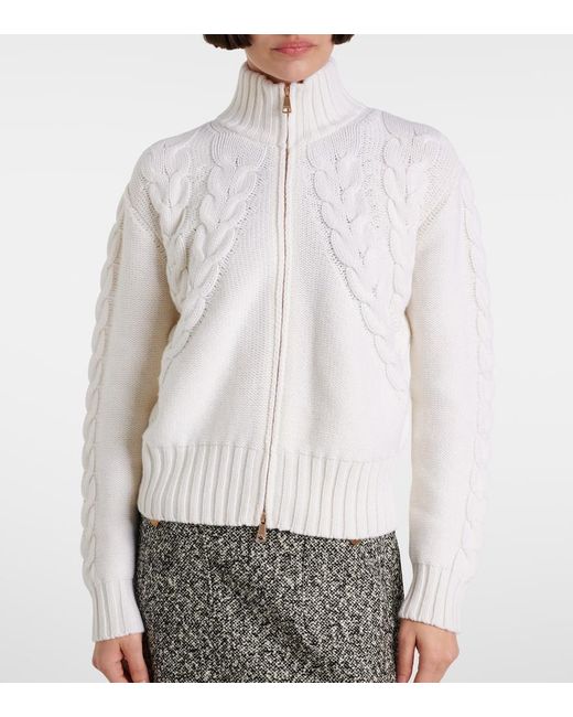 Max Mara White Sweater