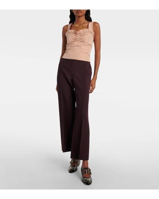 Chloé Black Susanna 40 Studded Leather Mary Jane Pumps