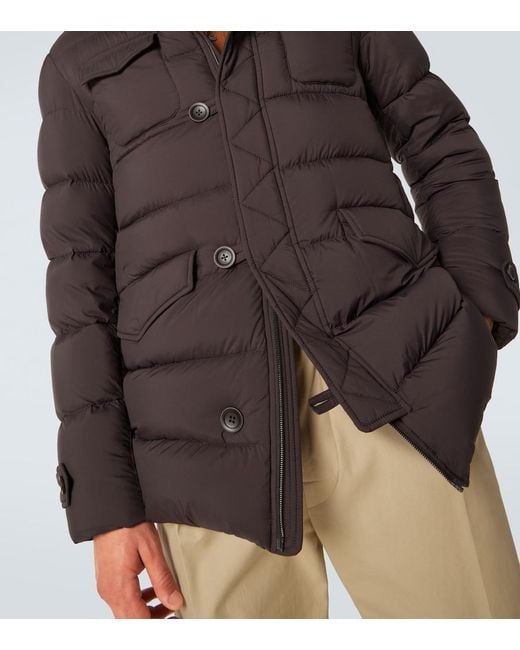 Herno Brown Down Jacket for men