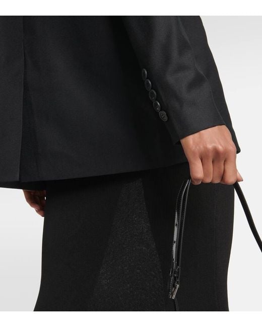 AYA MUSE Black Blazer Tio Aus Wolle