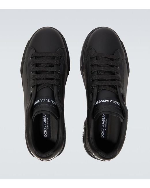 Dolce & Gabbana Black Sneakers for men