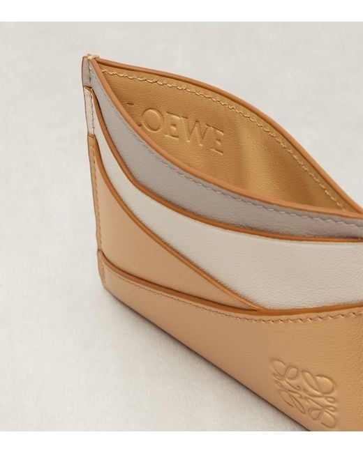Loewe Natural Puzzle Leather Cardholder