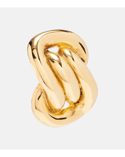 Pendientes Ellis Chapados En Oro Jennifer Behr de color Metallic