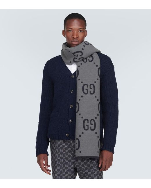 Gucci silk deals scarf mens