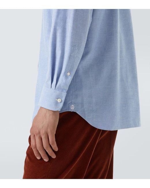 Camicia di Dunhill in Blue da Uomo