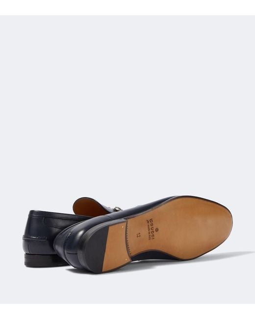 Gucci Loafer Mit Horsebit in Blue für Herren