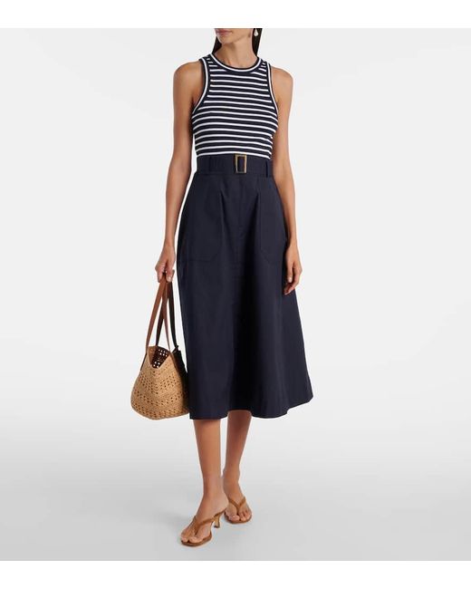 Abito Midi di Veronica Beard in Blue