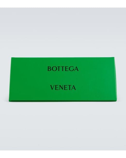 Bottega Veneta Sonnenbrille Mask in Green für Herren