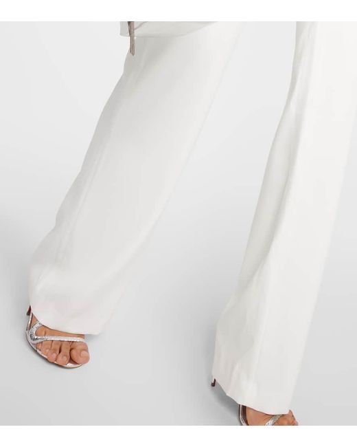 Bridal - Jumpsuit flared Soho di Galvan in White