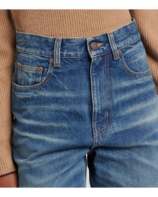 Jean Straight Chloé en coloris Blue