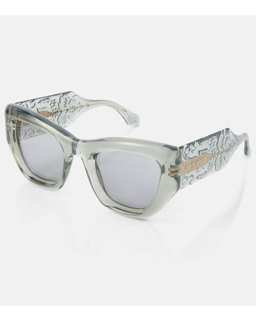 Etro Gray Cat-Eye Sonnenbrille