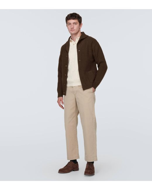 Polo Ralph Lauren Brown Wool-blend Cardigan for men