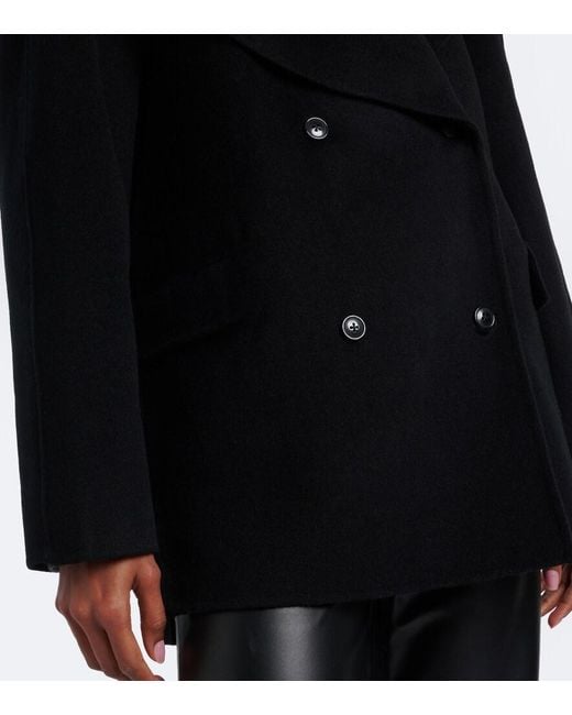 Loulou de Saison Black Neil Wool And Cashmere Jacket