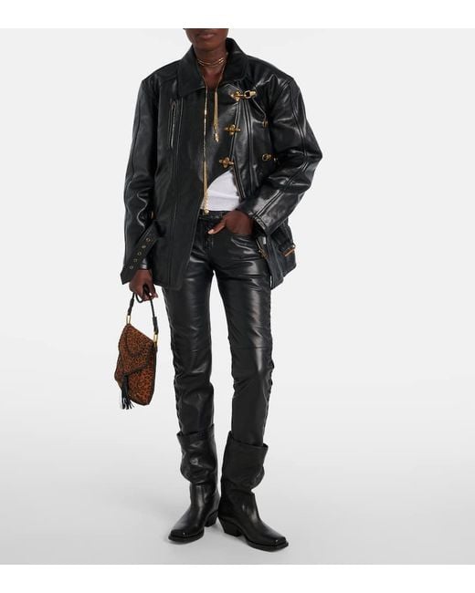 Pantaloni Cyerra di Isabel Marant in Black