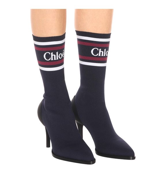 chloe sock boot