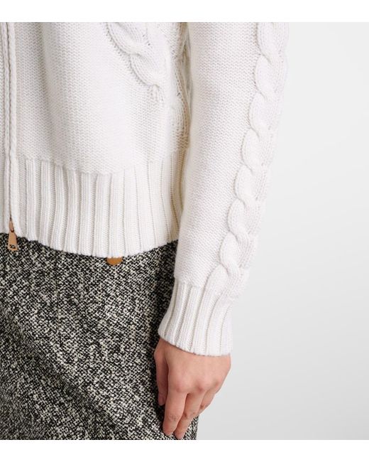Max Mara White Sweater