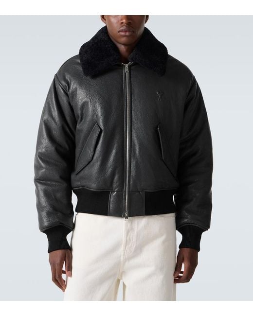 Bomber di AMI in Black da Uomo