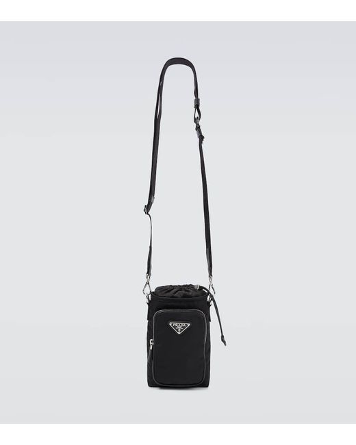 Prada White Re-Nylon Smartphone Case for men