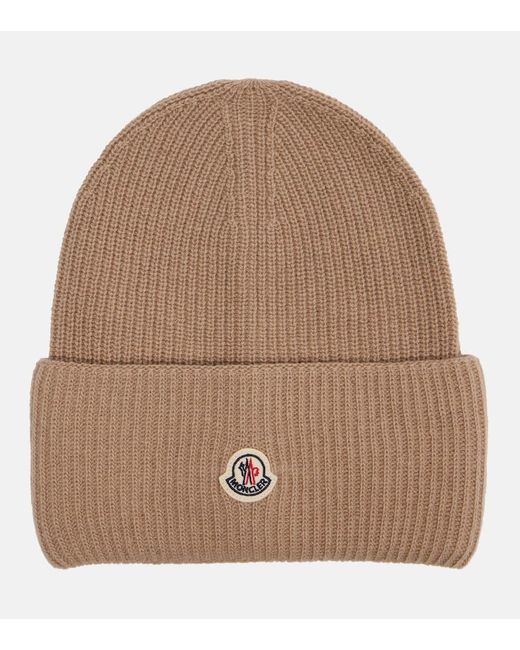 Moncler Brown Muetze Aus Schurwolle