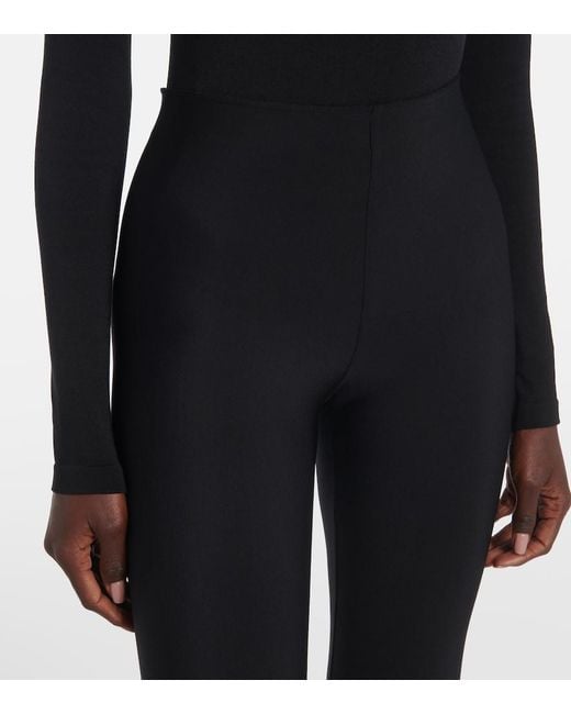 Wolford Blue Scuba Jersey Leggings