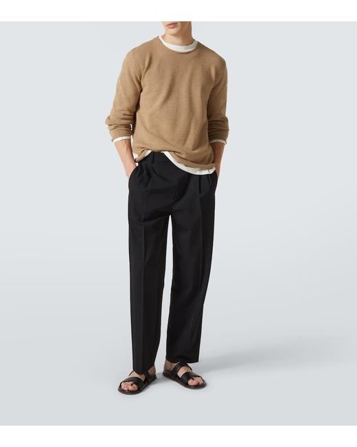 Sandalias Hugh De Piel The Row de hombre de color Black