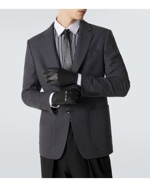 Tom Ford Blue Wool-Blend Cardigan for men