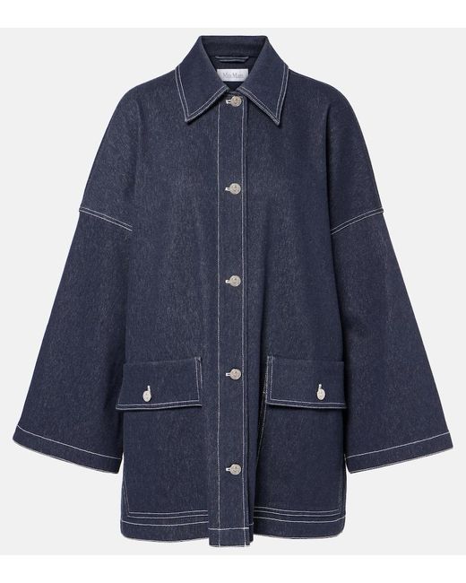 Chaqueta Yen De Denim Max Mara de color Blue
