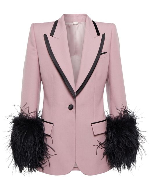 Pink gucci shop blazer