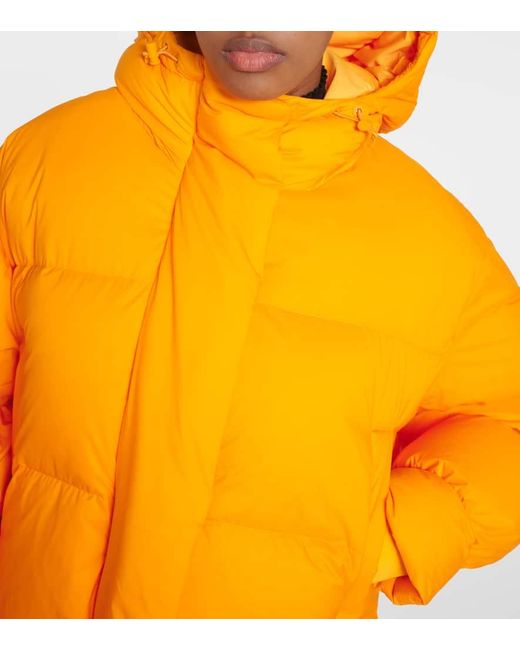 CORDOVA Yellow Aomori Cropped Down Jacket
